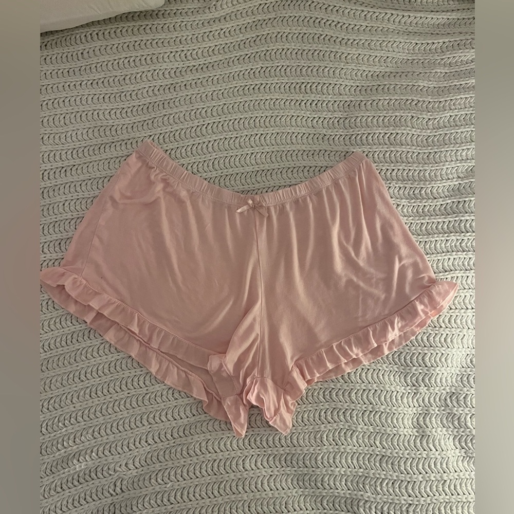 Small Pink Coquette Pj Shorts